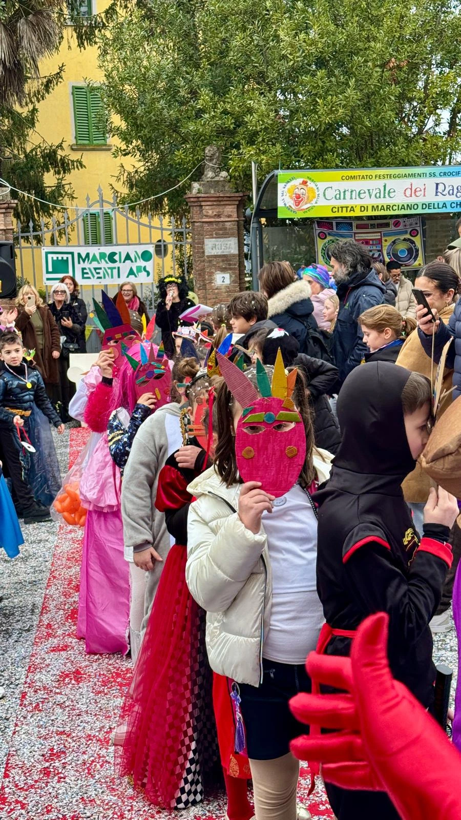 Carnevale dei bambini a Marciano