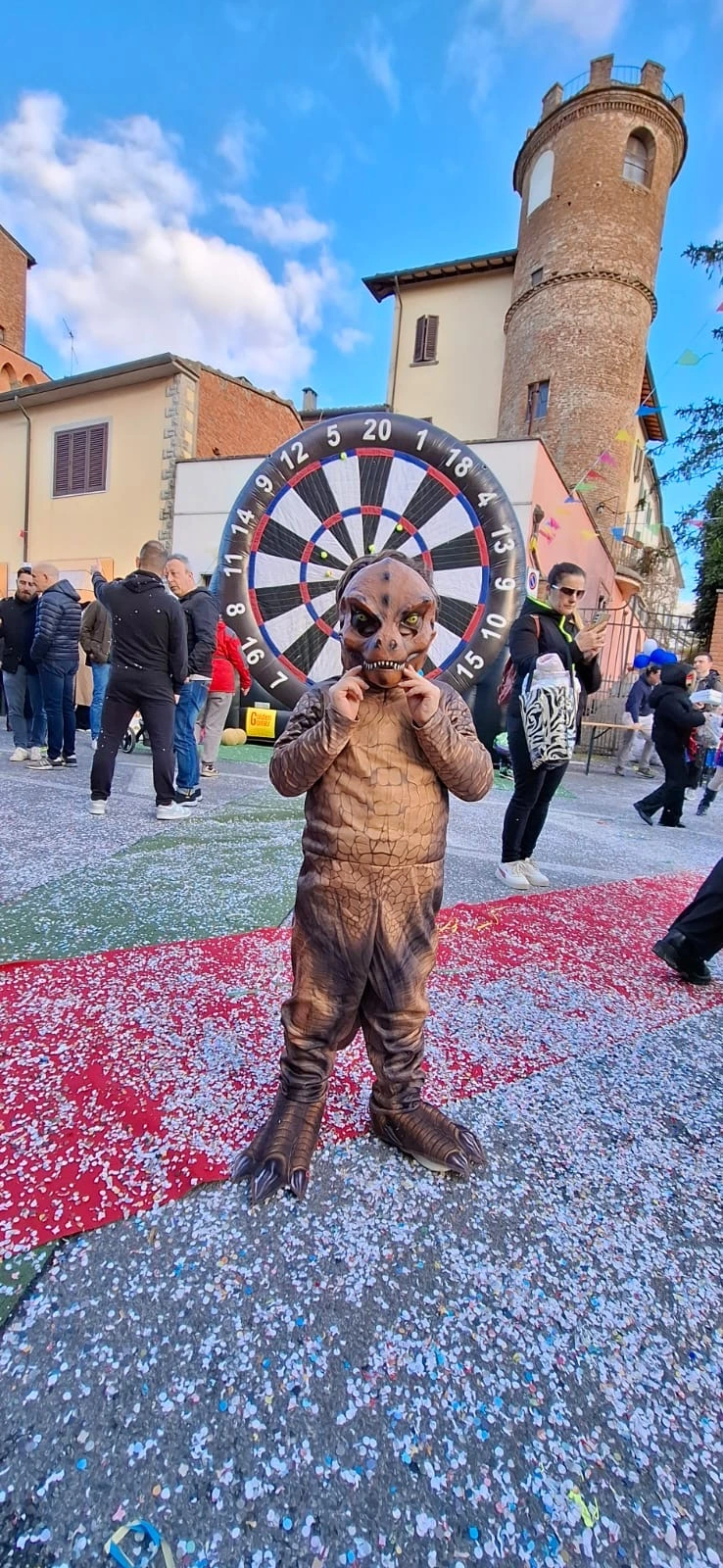 Cena e festa in maschera del Carnevale