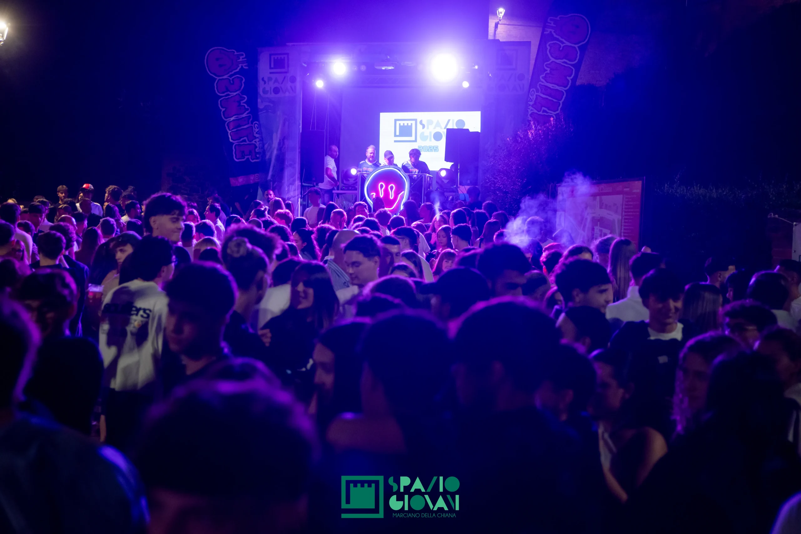 Attività dello Spazio Giovani durante un evento